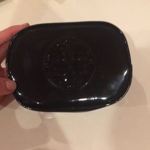Tory Burch patent leather makeup bag